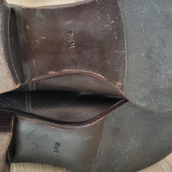 Tory Burch Keaton Riding Boot Chocolte Brw Size 9.5 - Picture 5 of 10